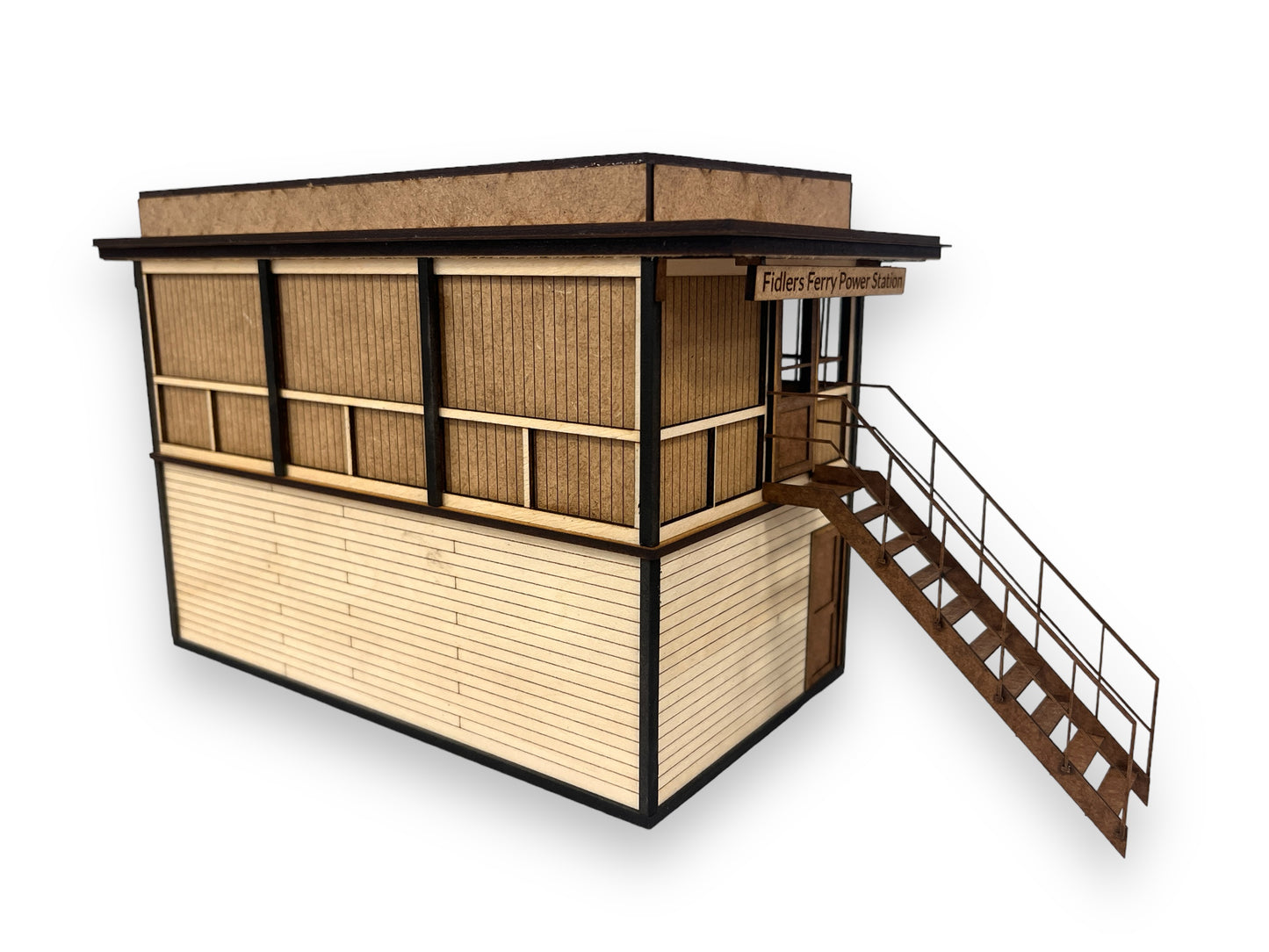 Type 15 Signal Box Kit - Wooden Base - O Gauge