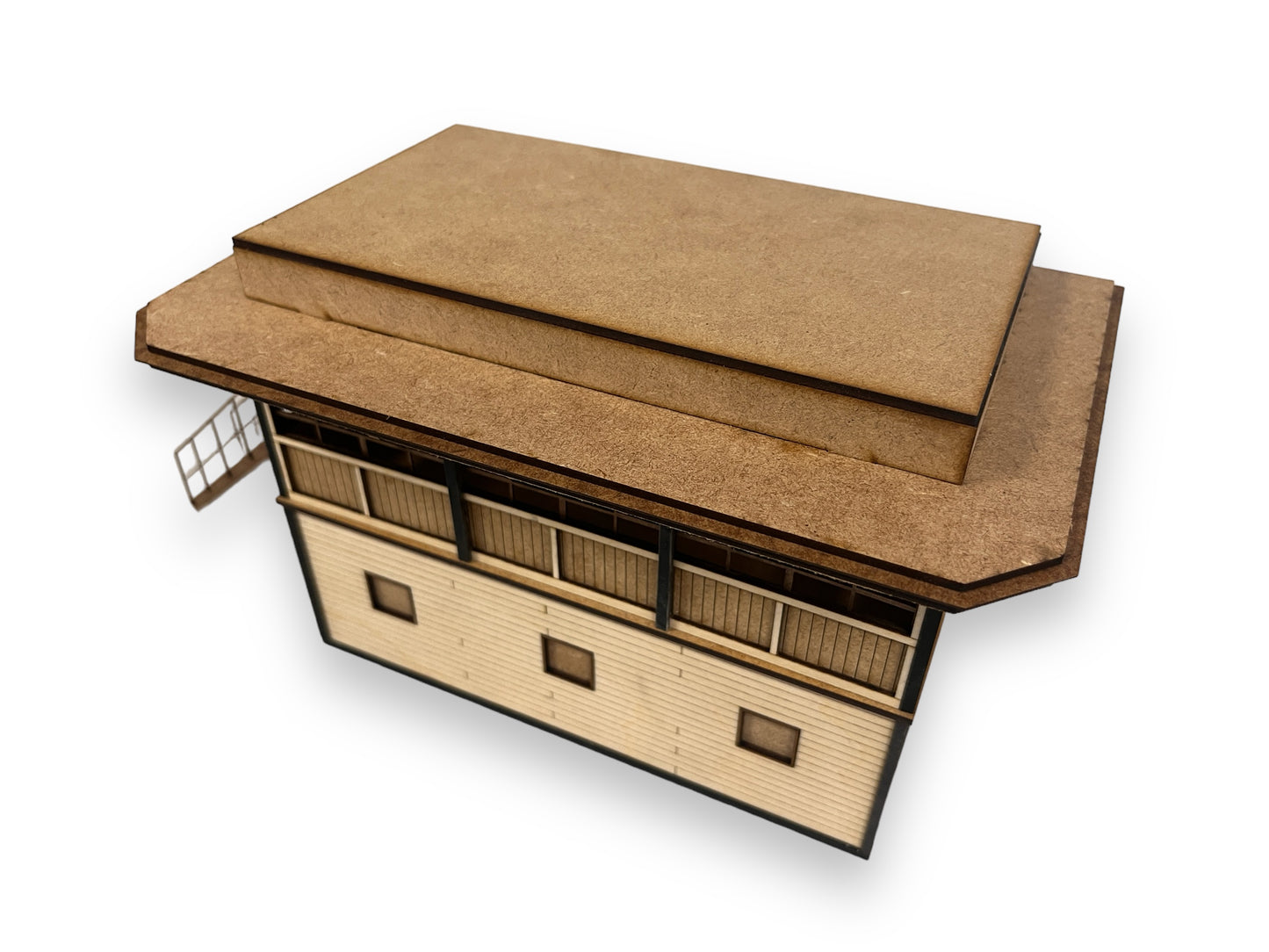 Type 15 Signal Box Kit - Wooden Base - O Gauge