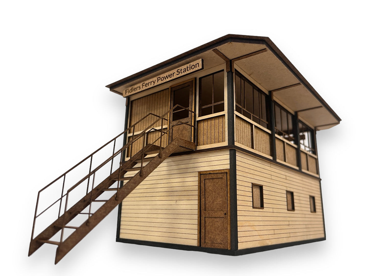 Type 15 Signal Box Kit - Wooden Base - O Gauge