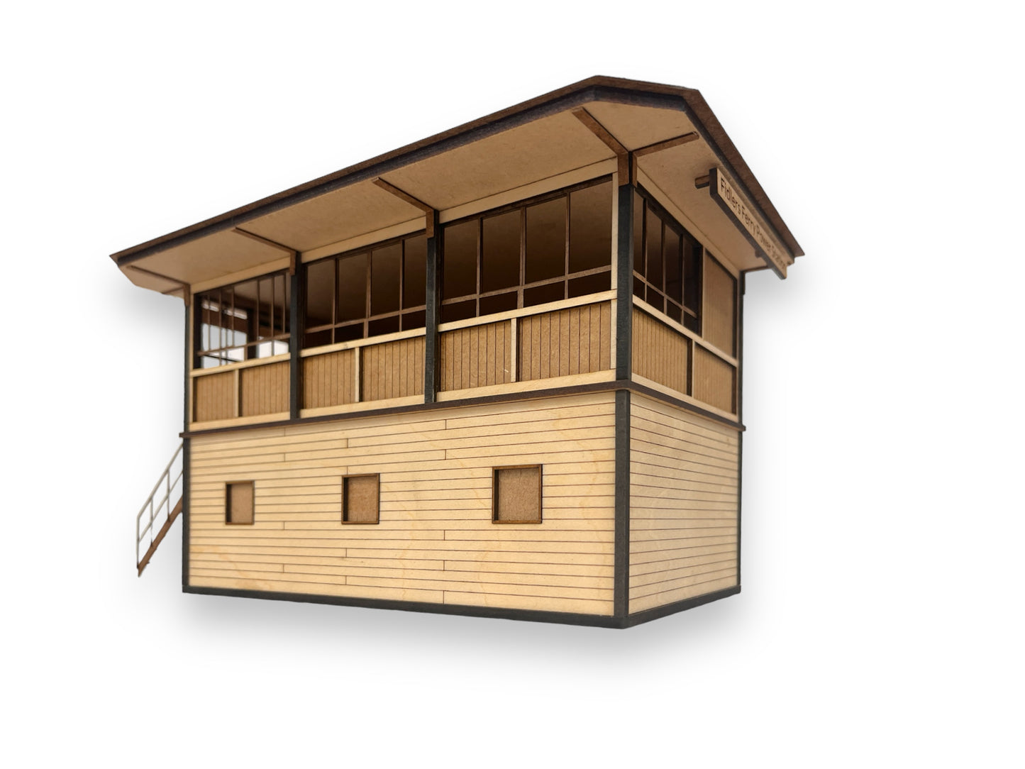 Type 15 Signal Box Kit - Wooden Base - O Gauge