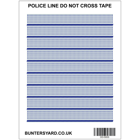 Police - Do Not Cross Tape - OO Gauge/4mm