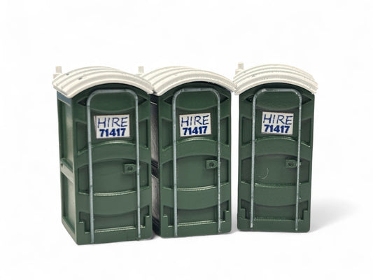 Portable Toilet Set - N Gauge