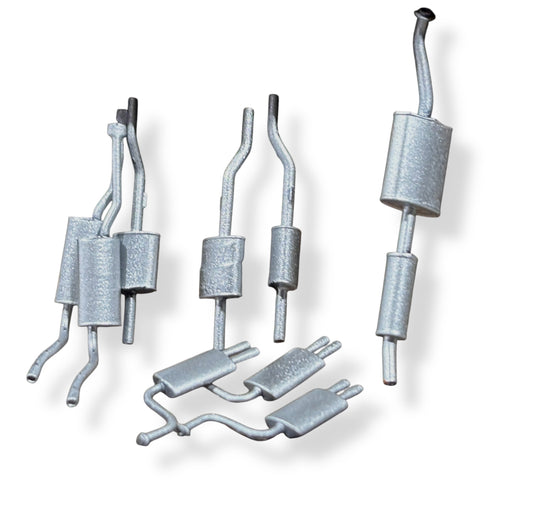 Vehicle Exhaust Pipes - Pristine - OO Gauge