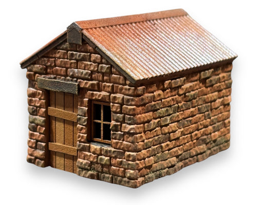 Stone Lineside Hut - OO Gauge