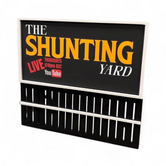 Freestanding Billboard Advertising Hoarding 'The Shunting Yard' - N Gauge