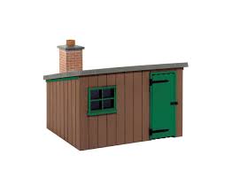 LK-704 Lineside Hut, Wooden