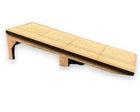 Halt Station Platform Ramp - Precast Concrete - OO Gauge