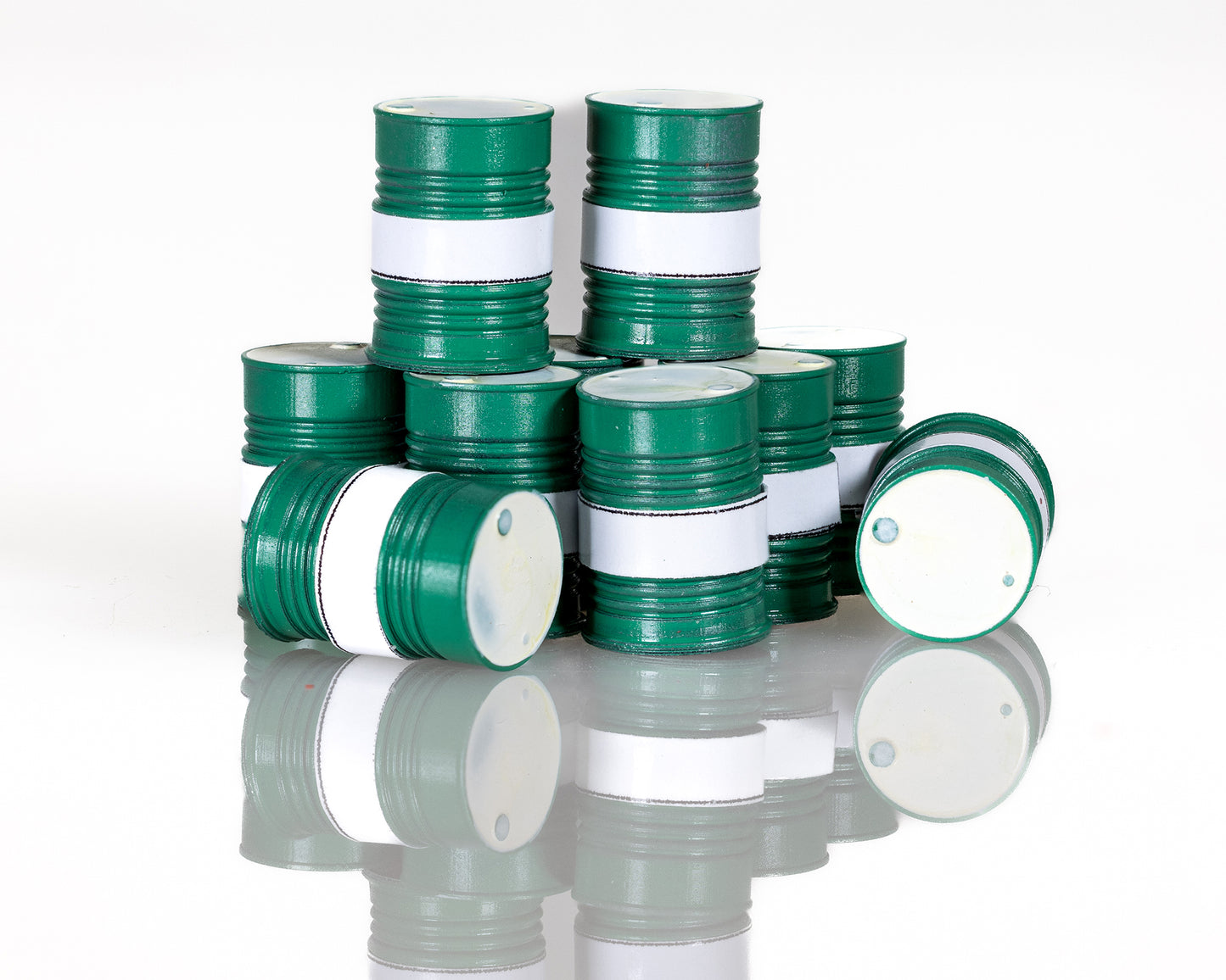 Green Oil Drum - OO Gauge