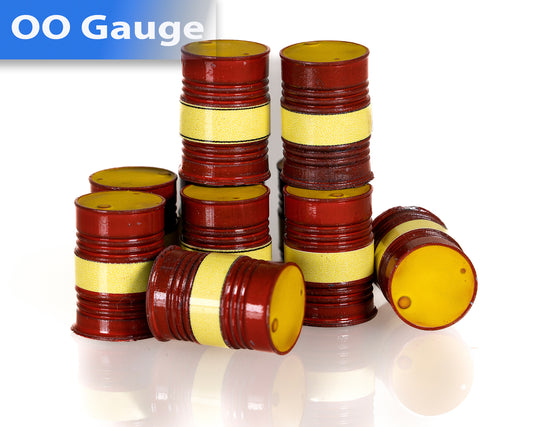 Red Oil Drum - OO Gauge